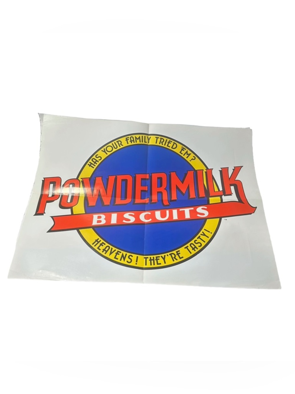 Powdermilk Biscuits Poster Prairie Home Companion NPR Vintage Original 1980s
